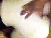 Mature Hairy Natural Blonde in Amateur Interracial Video