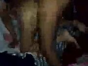 Inked beauty Harlow Harrison chokes on BBC before riding