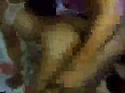 Inked beauty Harlow Harrison chokes on BBC before riding