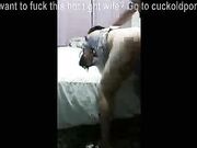 Husband Watches Sexy Busty Wife Bunny Fuck On Table