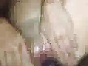 Housewife lets big black cock fuck her then swallows