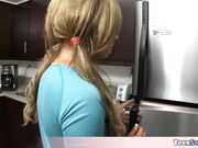 Katerina serving a special breakfast