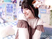 Indigo White - Cow Milk