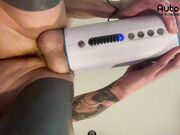 WILD POV of Hoss Kado using Autoblow