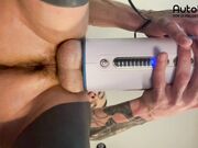 WILD POV of Hoss Kado using Autoblow