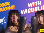 Insanely cute Tyer Waifu MILKS her man with Vacuglide.