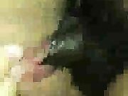 Whore wife letting huge Bbc stretch and breed her pussy