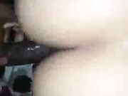 Filmed with his wife Christina