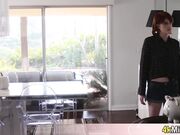 Beautiful ginger MILF queen Ava fucked