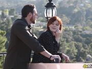 Beautiful ginger MILF queen Ava fucked