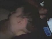 Cuck's Girl Gags on Tow Truck Driver's Cock