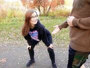 German TinyEmily at Shower Creamie Fuck