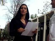 Latina Cougar at Pickup Casting Sex