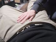 Big-Ass Babe Gets Creampied on the Couch