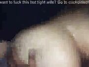 Getting a proper BBC dicking infront of the boyfriend