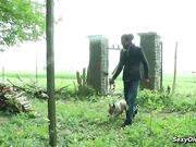 French mature lady Liliane fucks bbc in condom