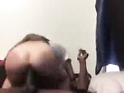 Young Milf Gets BBC Creampie