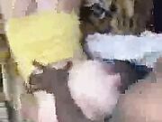 Carol Fucks Two Big Beautiful Black Cocks