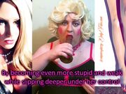 Brainwashed bimbo sissy