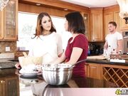 Stepma interrupted when making breakfast