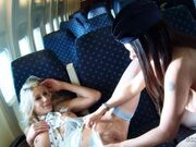 Big Tits lesbian Stewardesses at Sex
