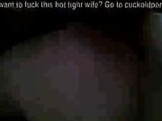 BBC Creampies Wife's Shaved Pussy While Cuckold Films