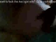 BBC Creampies Wife's Shaved Pussy While Cuckold Films