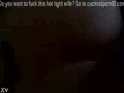 Japanese rude husband cant stop fucking hot wife