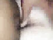 Sexy Japanese wife getting kissed and pussy fucked deep