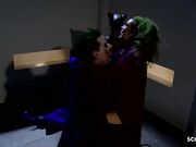 Joker FFM 3Some Porn Parody