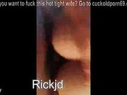 Amateur wife fuck black stud on bed so rough
