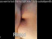 Amateur wife fuck black stud on bed so rough