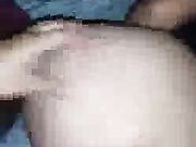 Brunette housewife takes a big black dick in her ass