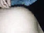 Brunette housewife takes a big black dick in her ass