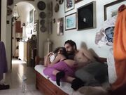 Big Cock Blowjob While Our Friend is Distracted by TV!