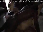 Luscious Lisey Sweet filled with BBC and creampie