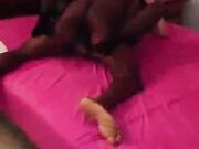 You can watch me taking two big black cocks at the same time