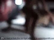 Wife spanked while fucking BBC