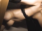 Fucking and Cumming on My Girlfriend's Perfect Natural Tits