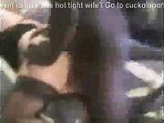 White woman shows how to fuck a BBC