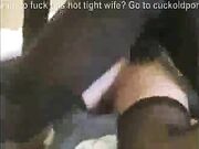 White woman shows how to fuck a BBC