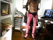 ROBERT RICHARD  MILGATE- PINK OVER BLACK