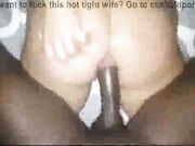 Cuck Wife BBC Pounding Her Pussy Out