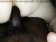 Wife Takes 10 Inches BBC in her Pussy