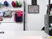 Blonde MILF with huge tits punish fucked