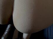 Girl's First Black Cock Experience: Bareback with BDSM Elements