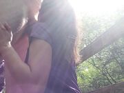 Naughty Public Nature Hike with a Big Cock & Creampie Ending