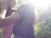 Naughty Public Nature Hike with a Big Cock & Creampie Ending