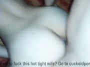 Housewife lets big black cock fuck her then swallows