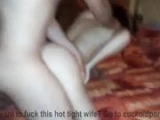 Housewife lets big black cock fuck her then swallows